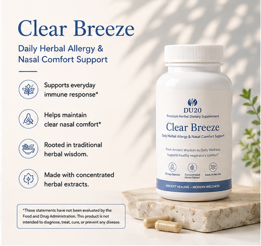 Clear Breeze — Herbal Sinus & Nasal Comfort Support