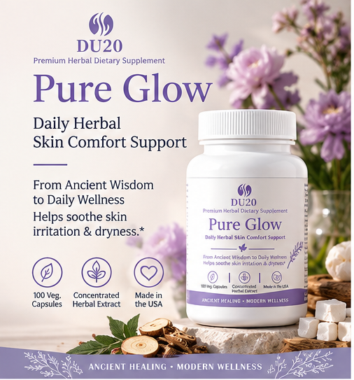 Pure Glow — Herbal Skin Comfort Support