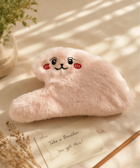 GuaSha Meow — Stress Relief Gua Sha Plush Toy