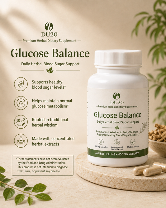 Glucose Balance — TCM Blood Sugar & Metabolism Support